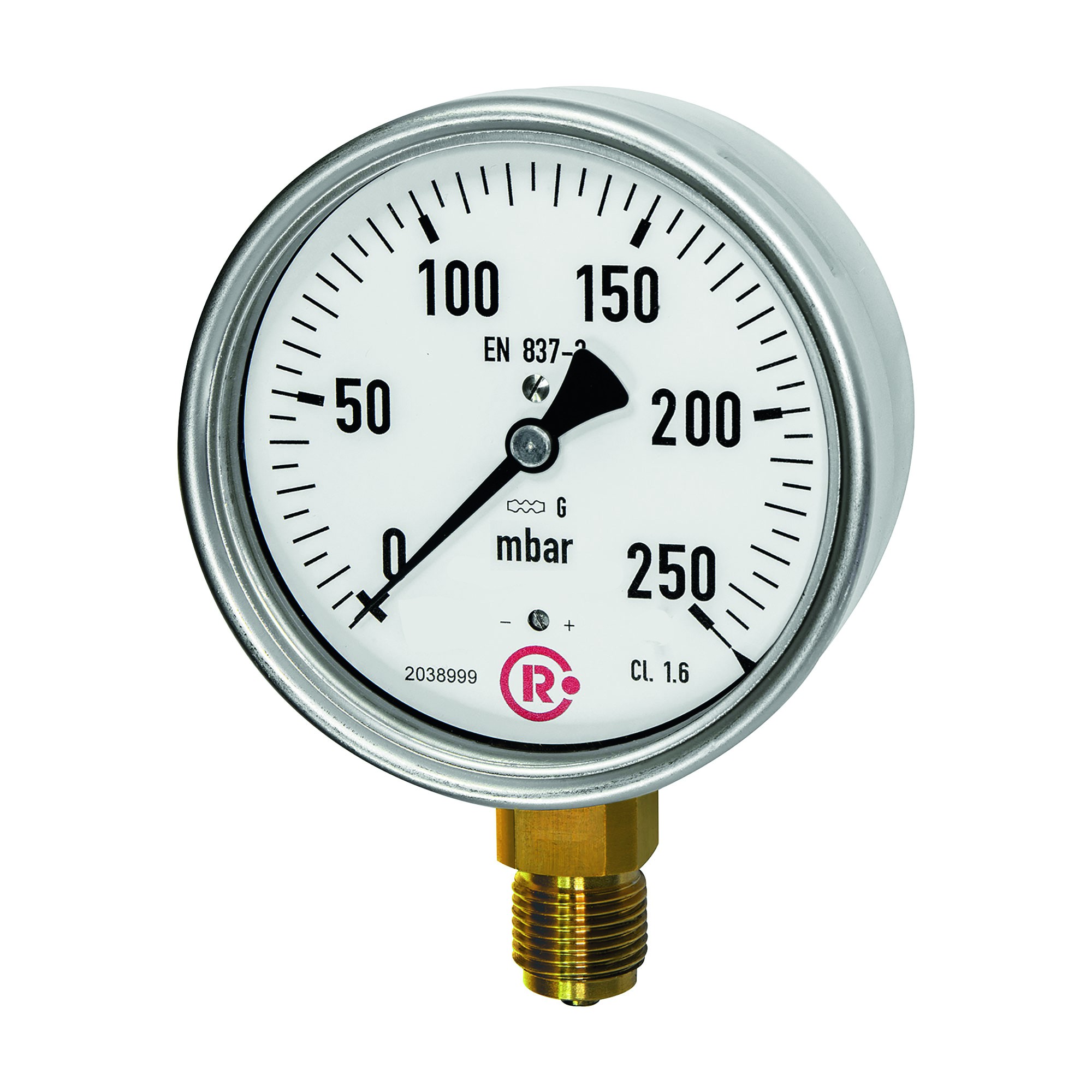 Kapselfedermanometer Typ : 6801-R