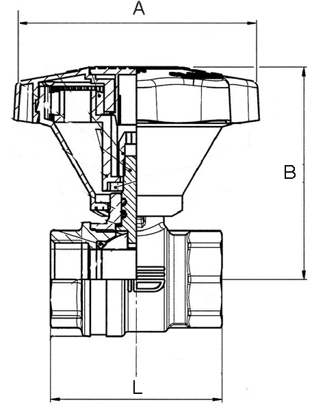 Kugelhahn Typ : 335.108