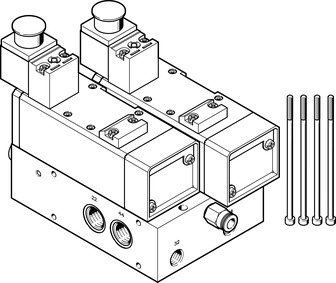 ANSCHLUSSPLATTE VABP-S1-2V1G-G38-2M-A1