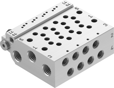 Anschlussleiste VABM-L1-10HW-G18-4