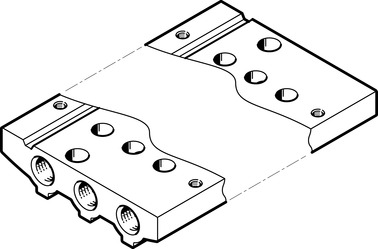 ANSCHLUSSLEISTE VABM-L1-10AS-M5-5