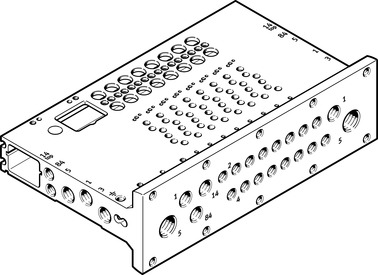 ANSCHLUSSLEISTE VABM-L1-14HWS2-G14-16-GR