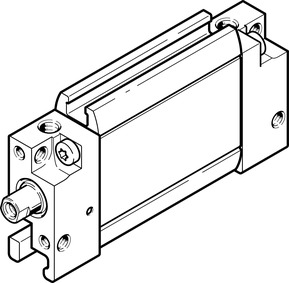 FLACHZYLINDER DZF-12-100-P-A