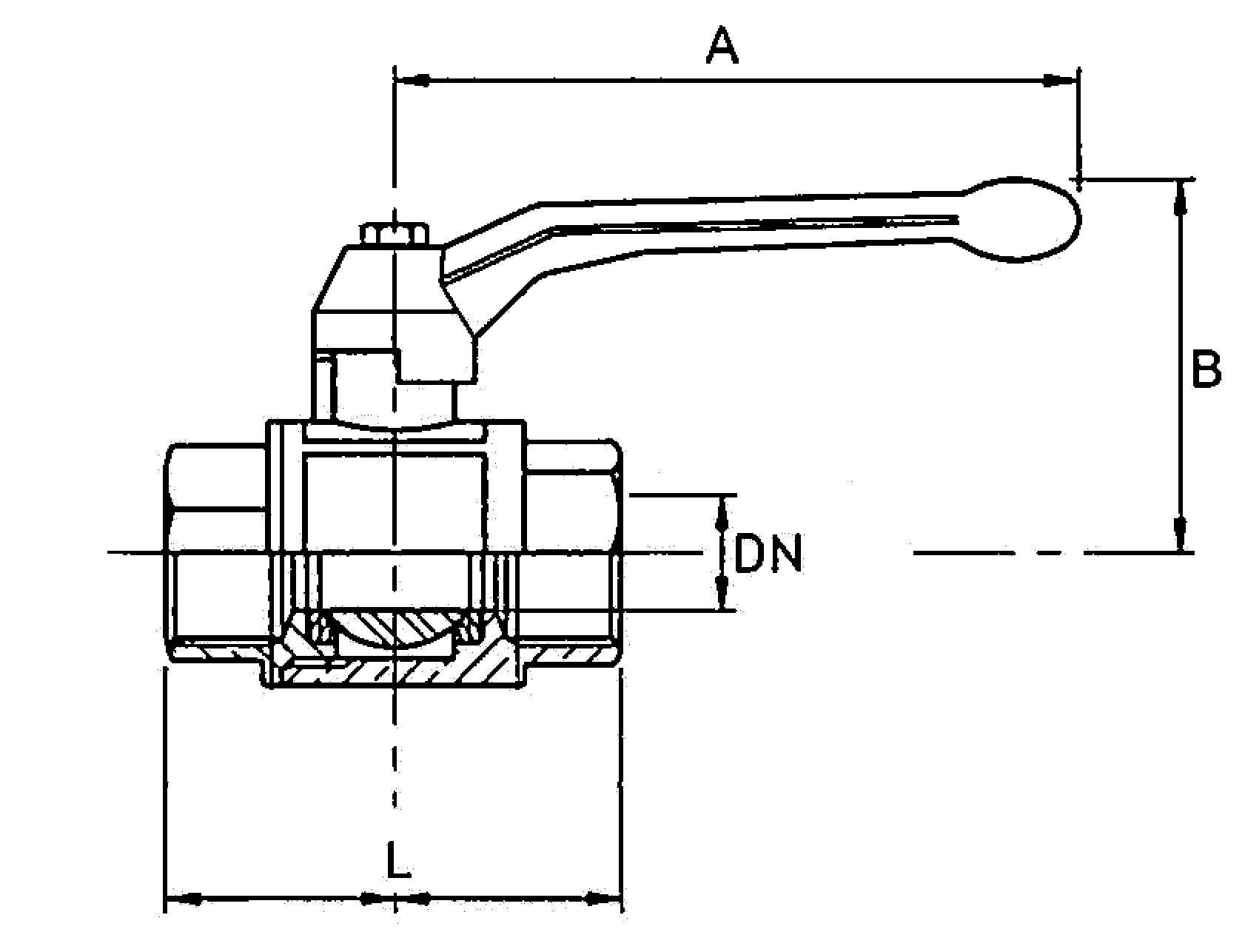 Kugelhahn Typ : 336.02