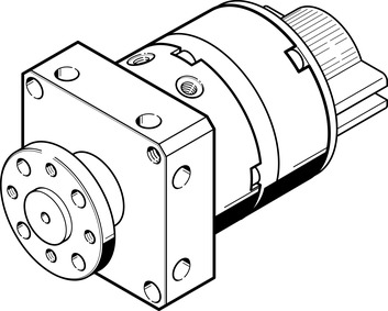 SCHWENKANTRIEB DSM-10-240-P-A-FF-FW