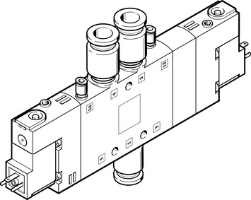 MAGNETVENTIL CPE18-M3H-5/3BS-QS-10