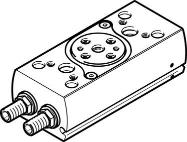 SCHWENKANTRIEB DRRD-12-180-FH-PA