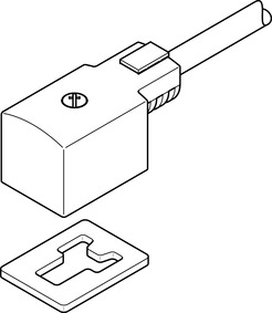 STECKDOSENLEIT. KMV-1-230AC-2,5