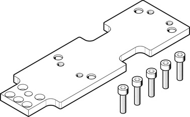 ADAPTERPLATTE DAMF-80-FKP