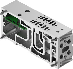 Verkettungsplatte VABV-S4-2HS-G18-CB-2T2