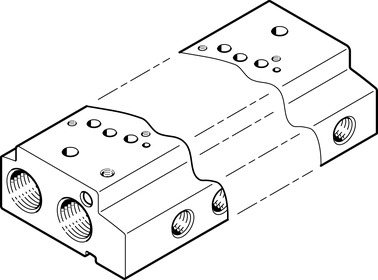 ANSCHLUSSLEISTE VABM-C7-12W-G18-10