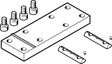 MITTENSTUETZE EAHF-L5-150-P