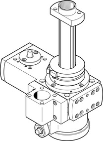 DREH-HUB-MODUL EHMB-25-200