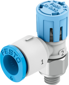 Drossel-Rückschlagventil VFOE-LS-T-M5-Q6