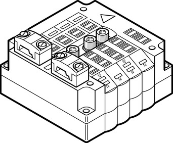 EL.-ANSCHALTUNG CPV10-GE-ASI-4E3A-Z M8