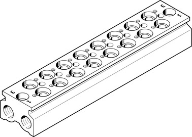 ANSCHLUSSBLOCK CPE18-3/2-PRS-3/8-8