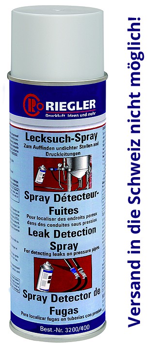 RIEGLER Lecksuch-Spray Typ : 3200/400