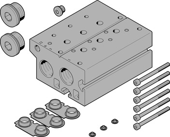 ANSCHLUSSBLOCK VABM-B10-30E-G34-4-P3