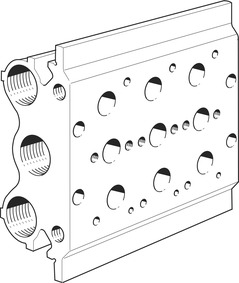 ANSCHLUSSBLOCK PRS-3/8-3-B