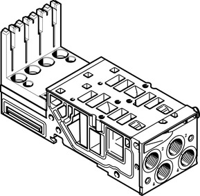 ANSCHLUSSPLATTE VMPA2-AP-2-1-EMS-4