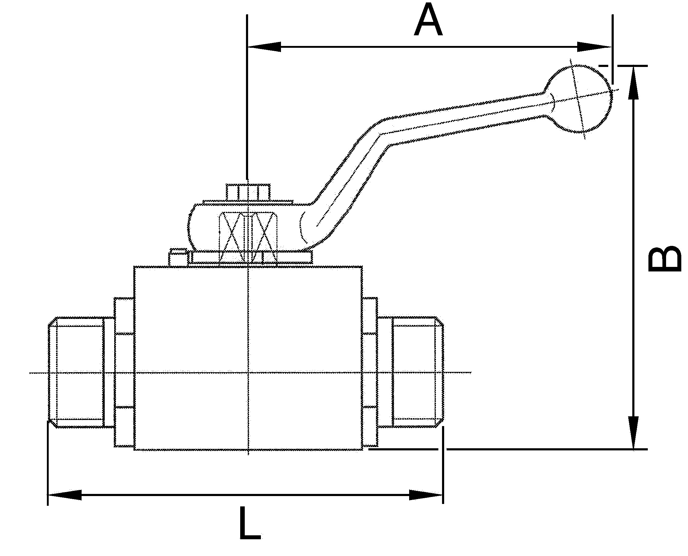 Kugelhahn Typ : 392.14