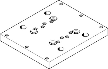 ADAPTERPLAT.-BS HAPB-32/40