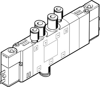 MAGNETVENTIL CPE14-M1BH-5/3GS-QS-6