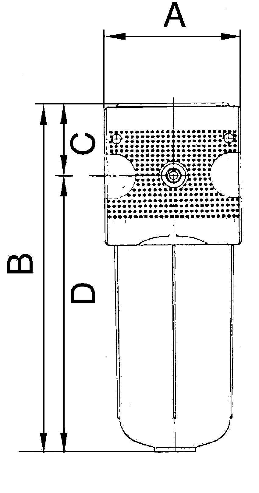 Aktivkohlefilter Typ : FA 11 K