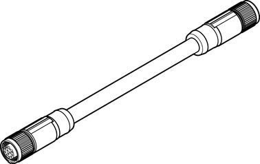 VERBIND.LEITUNG NEBS-M12G12-KS-0.5-SM12G12