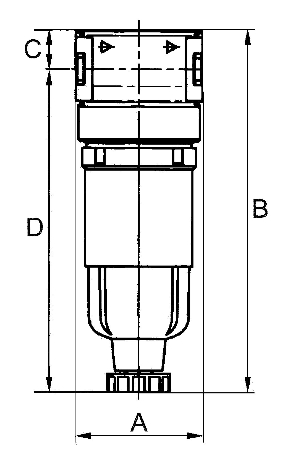 Vorfilter Typ : FV 05 K-HA