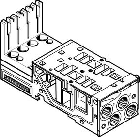 ANSCHLUSSPLATTE VMPA2-AP-2-1-EMM-2