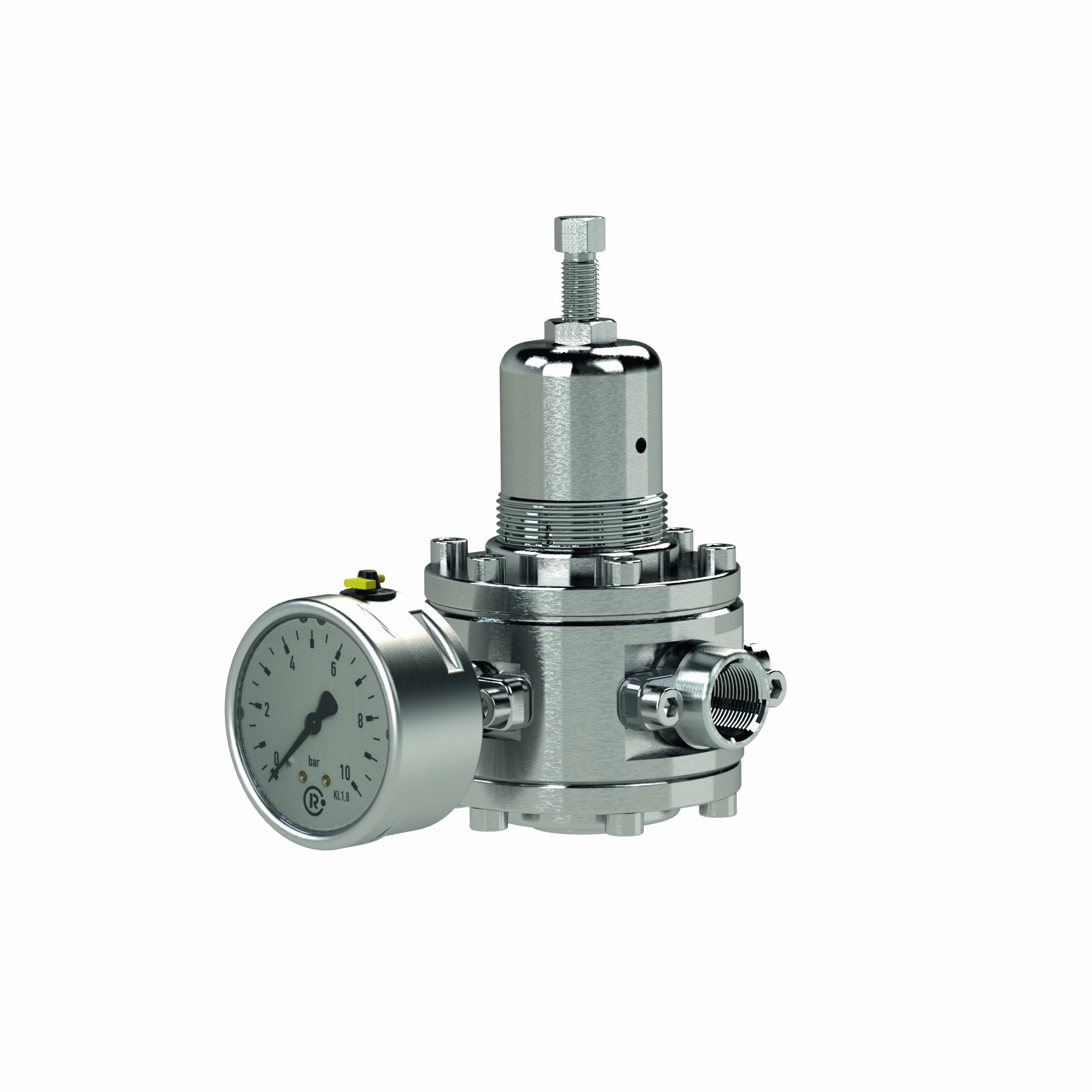 Edelstahl-Druckregler, Typ : DRES.G12NR.05-8B