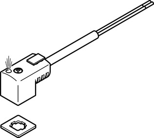 STECKDOSENLEIT. KMEB-3-24-5-LED