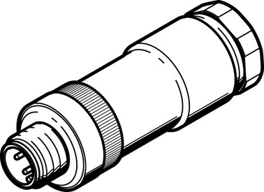 STECKER NECU-S-M12G4-D-IS