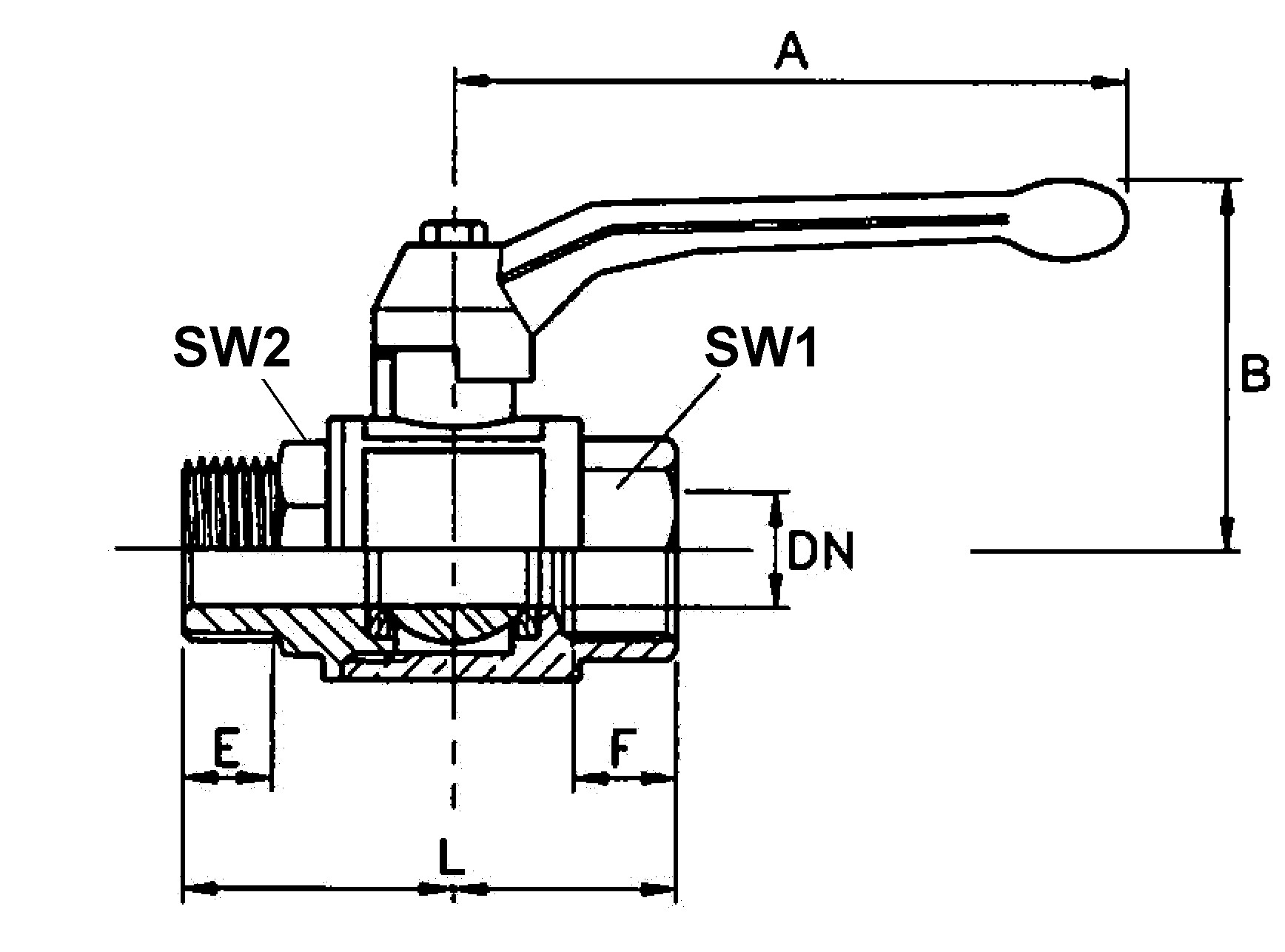 Kugelhahn Typ : 3350.33