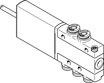 MAGNETVENTIL MHE2-MS1H-5/2-QS-4-K