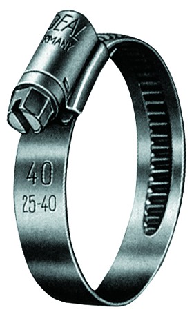 Schneckengewinde-Schlauchschelle Typ : 158 G