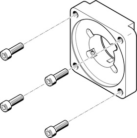 MOTORFLANSCH EAMF-A-48A-100A