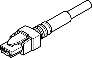 STECKDOSENLEIT. NEBV-HSG2-P-5-N-LE2
